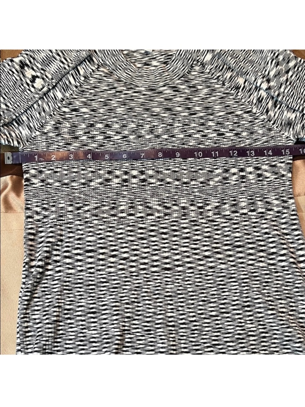 Veronica Beard White and Black Patterned Sweater - Women’s Size M - Contemporary - Picture 11 of 11